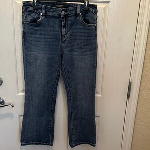 Liverpool Dark Blue Cropped Jeans Size 10/30